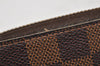 Authentic Louis Vuitton Damier Zippy Long Wallet Purse N60015 LV 0114J