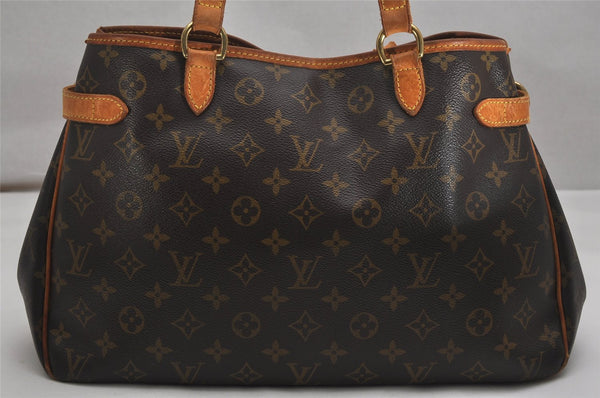 Auth Louis Vuitton Monogram Batignolles Horizontal Tote Bag M51154 LV Junk 0115K