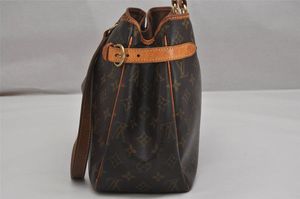 Auth Louis Vuitton Monogram Batignolles Horizontal Tote Bag M51154 LV Junk 0115K