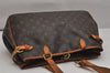 Auth Louis Vuitton Monogram Batignolles Horizontal Tote Bag M51154 LV Junk 0115K