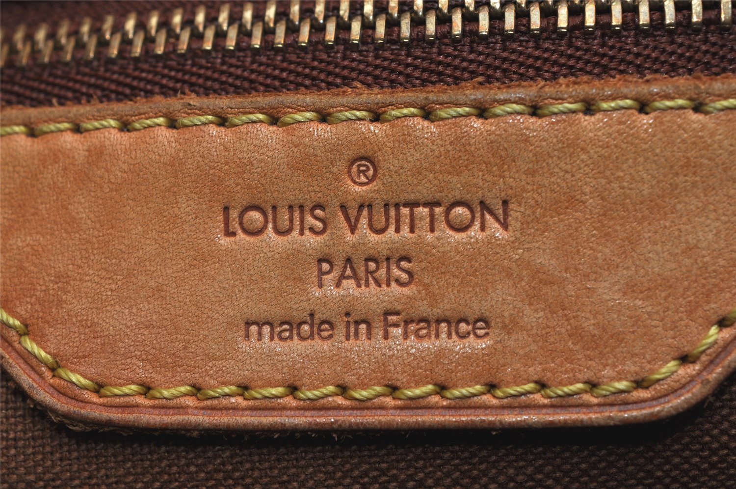 Auth Louis Vuitton Monogram Batignolles Horizontal Tote Bag M51154 LV Junk 0115K