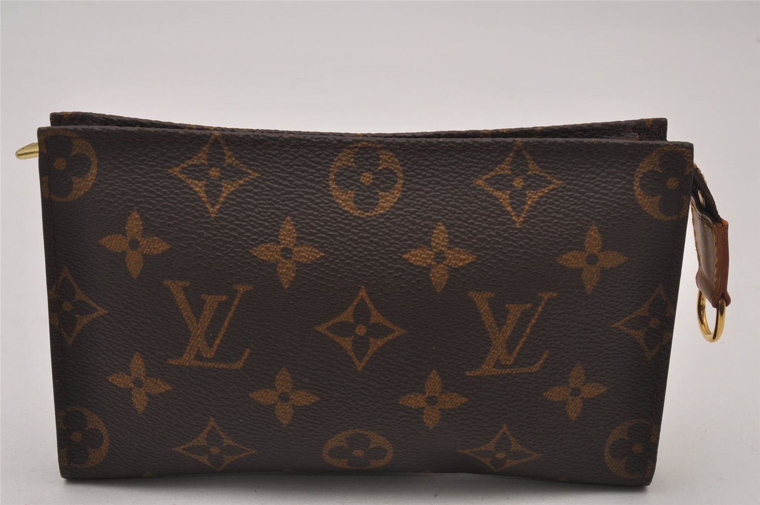 Authentic Louis Vuitton Monogram Pouch For Bucket PM LV 0116J