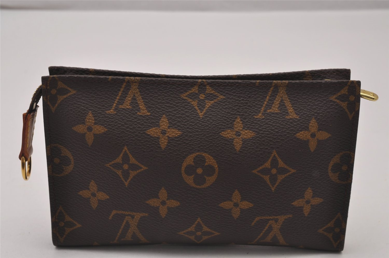 Authentic Louis Vuitton Monogram Pouch For Bucket PM LV 0116J
