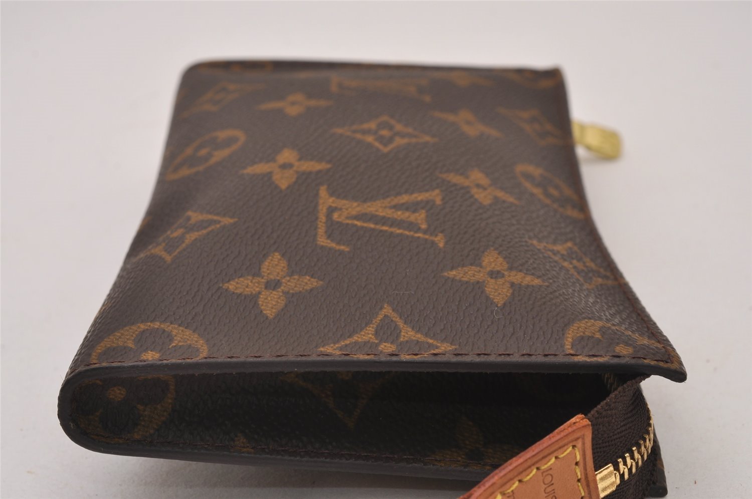 Authentic Louis Vuitton Monogram Pouch For Bucket PM LV 0116J