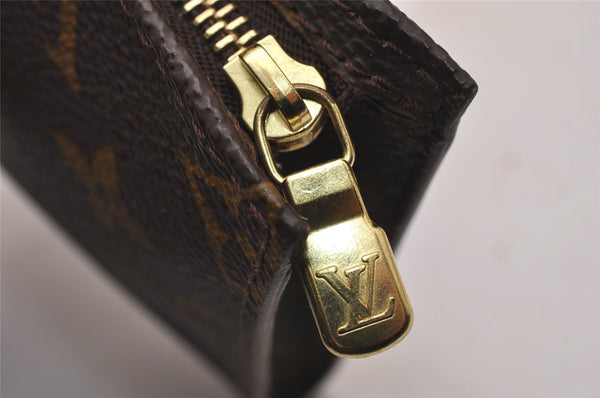 Authentic Louis Vuitton Monogram Pouch For Bucket PM LV 0116J