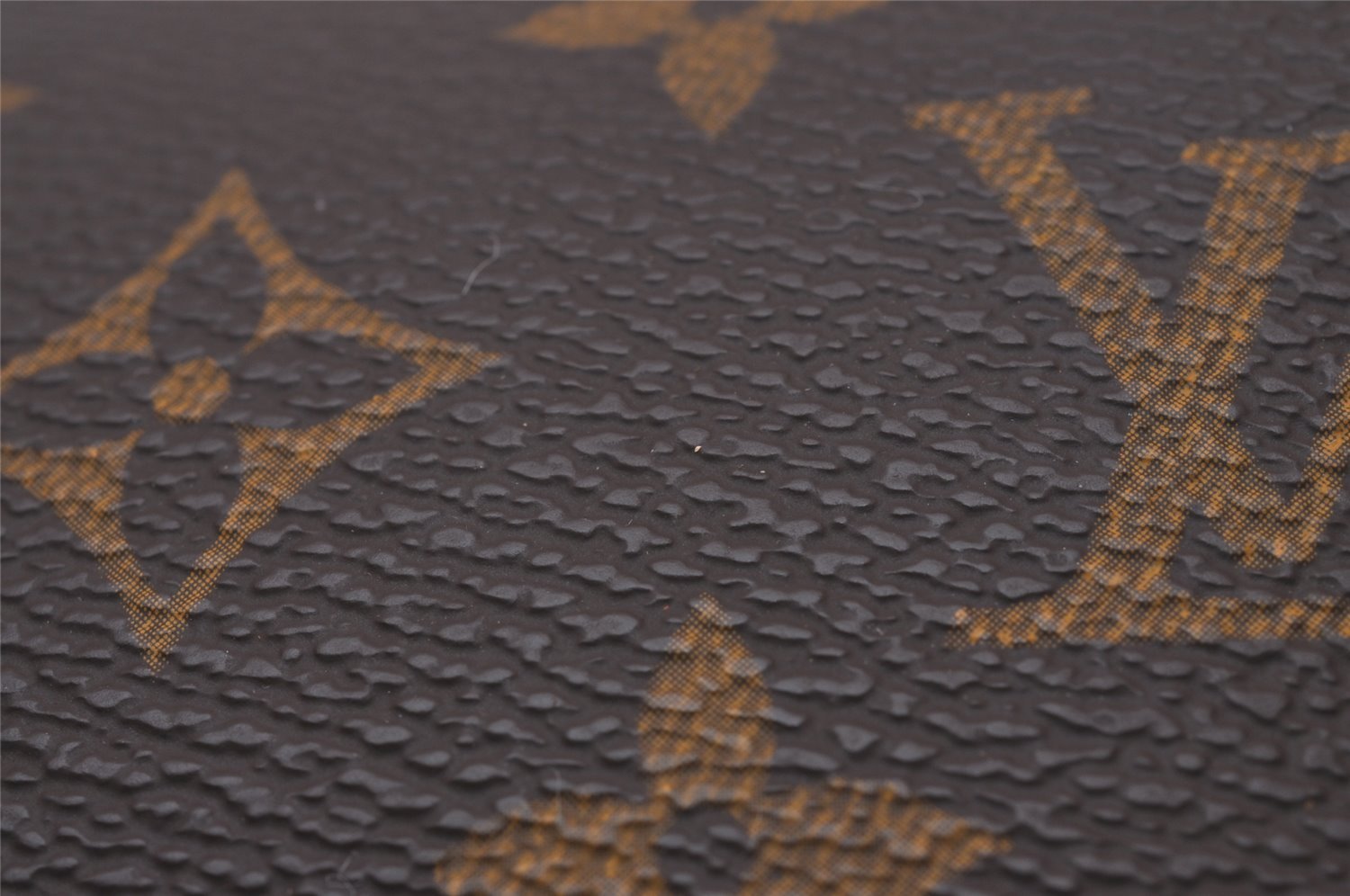 Authentic Louis Vuitton Monogram Pouch For Bucket PM LV 0116J