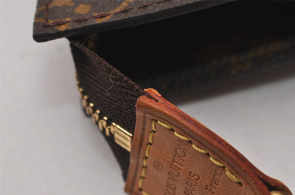 Authentic Louis Vuitton Monogram Pouch For Bucket PM LV 0116J