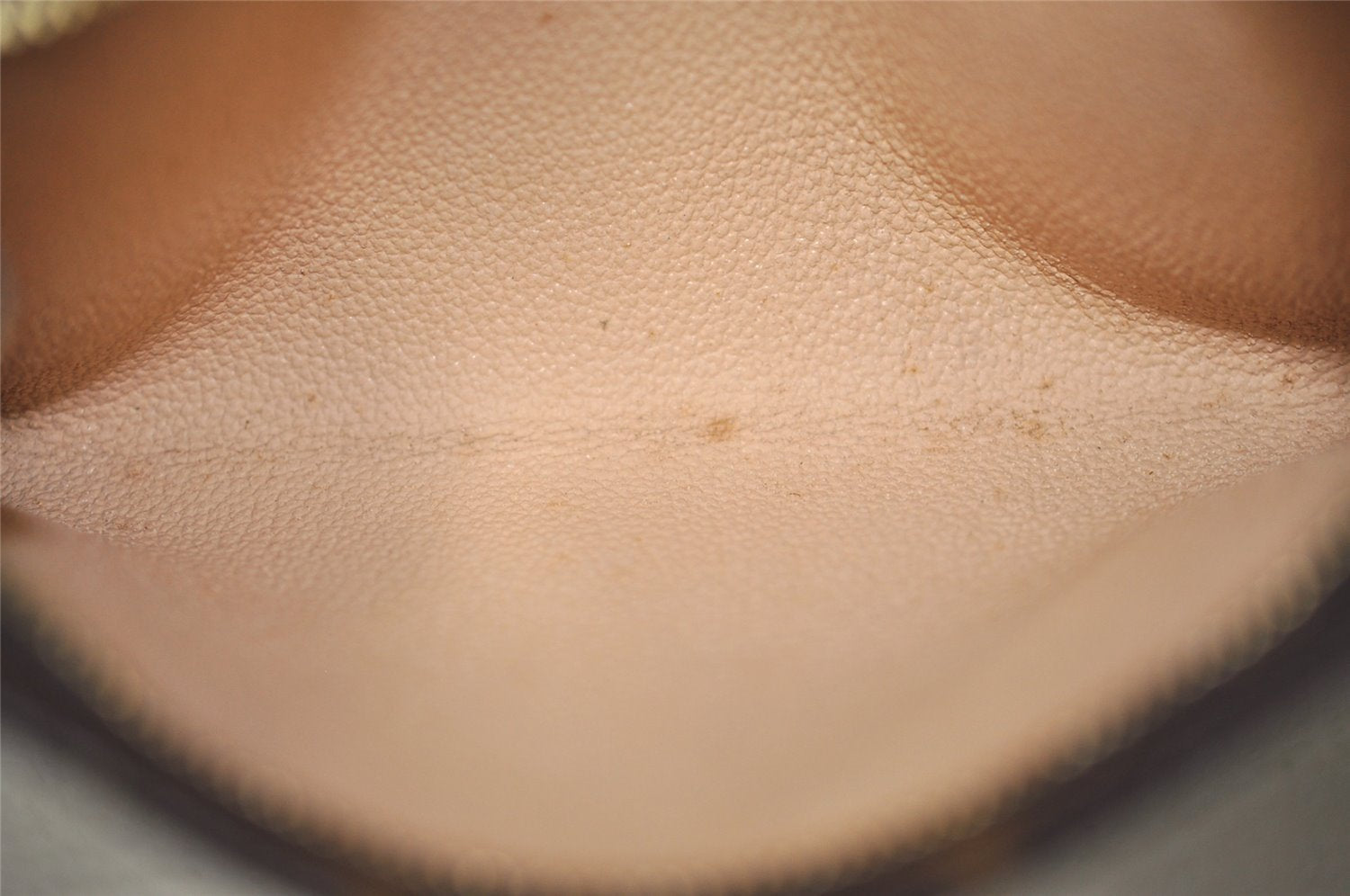 Authentic Louis Vuitton Monogram Pouch For Bucket PM LV 0116J