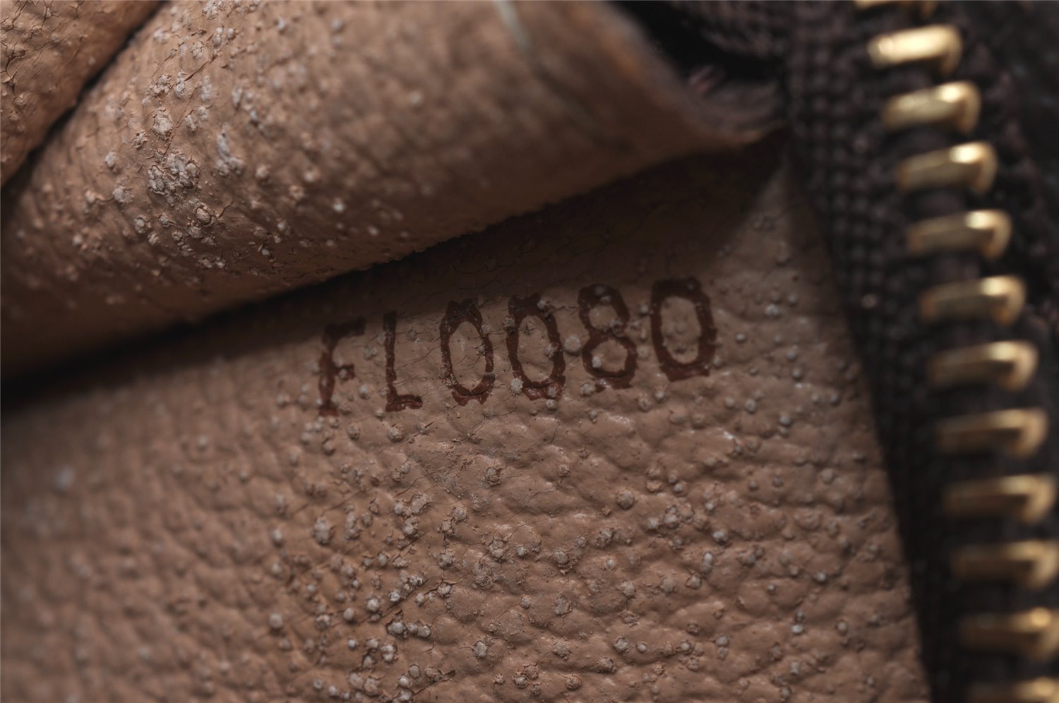 Authentic Louis Vuitton Monogram Pouch For Bucket PM LV 0116J