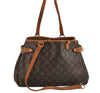 Auth Louis Vuitton Monogram Batignolles Horizontal Tote Bag M51154 Junk 0116K