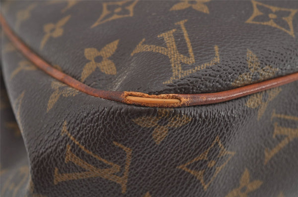 Auth Louis Vuitton Monogram Batignolles Horizontal Tote Bag M51154 Junk 0116K