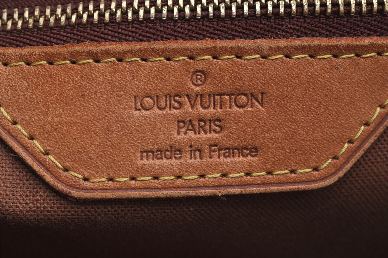 Auth Louis Vuitton Monogram Batignolles Horizontal Tote Bag M51154 Junk 0116K