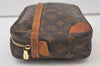 Authentic Louis Vuitton Monogram Compiegne 28 Clutch Hand Bag M51845 LV 0117K