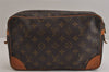 Authentic Louis Vuitton Monogram Compiegne 28 Clutch Hand Bag M51845 LV 0118K