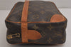 Authentic Louis Vuitton Monogram Compiegne 28 Clutch Hand Bag M51845 LV 0118K