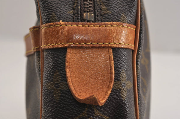 Authentic Louis Vuitton Monogram Compiegne 28 Clutch Hand Bag M51845 LV 0118K