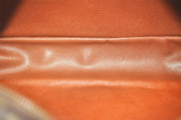 Authentic Louis Vuitton Monogram Compiegne 28 Clutch Hand Bag M51845 LV 0118K