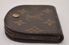 Authentic Louis Vuitton Monogram Porte Monnaie Gousset M61970 Coin Purse 0119J