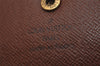 Authentic Louis Vuitton Monogram Porte Monnaie Gousset M61970 Coin Purse 0119J