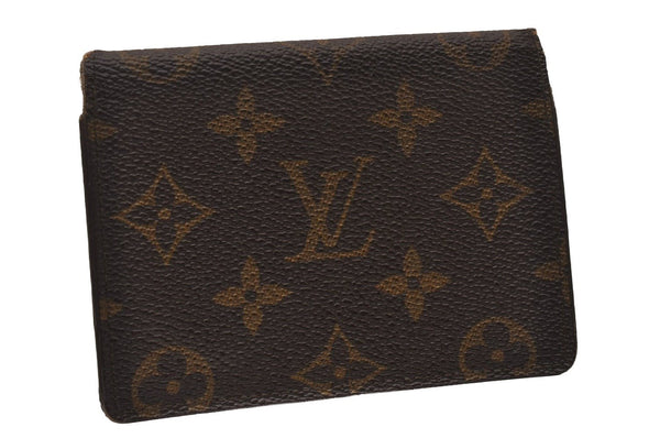 Authentic Louis Vuitton Monogram Japon Sanga Pool Card Pass Case M60530 LV 0120J