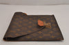 Auth Louis Vuitton Monogram Poche Plate Clutch Document Case Old Model LV 0121K