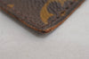 Auth Louis Vuitton Monogram Poche Plate Clutch Document Case Old Model LV 0121K