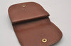 Authentic Louis Vuitton Monogram Porte Monnaie Gousset M61970 Coin Purse 0124J