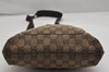 Authentic GUCCI Shoulder Cross Bag GG Canvas Leather Brown 122793 Junk 0124K