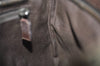 Authentic GUCCI Shoulder Cross Bag GG Canvas Leather Brown 122793 Junk 0124K
