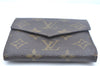 Authentic Louis Vuitton Monogram Porte Monnaie Billets Wallet M61660 LV 0125J