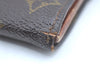 Authentic Louis Vuitton Monogram Porte Monnaie Billets Wallet M61660 LV 0125J