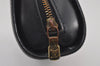 Authentic Louis Vuitton Epi Dauphine Cosmetic Pouch Black M48442 LV 0126J