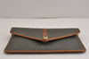 Authentic Christian Dior Honeycomb Chain Shoulder Bag PVC Leather Gray 0126K