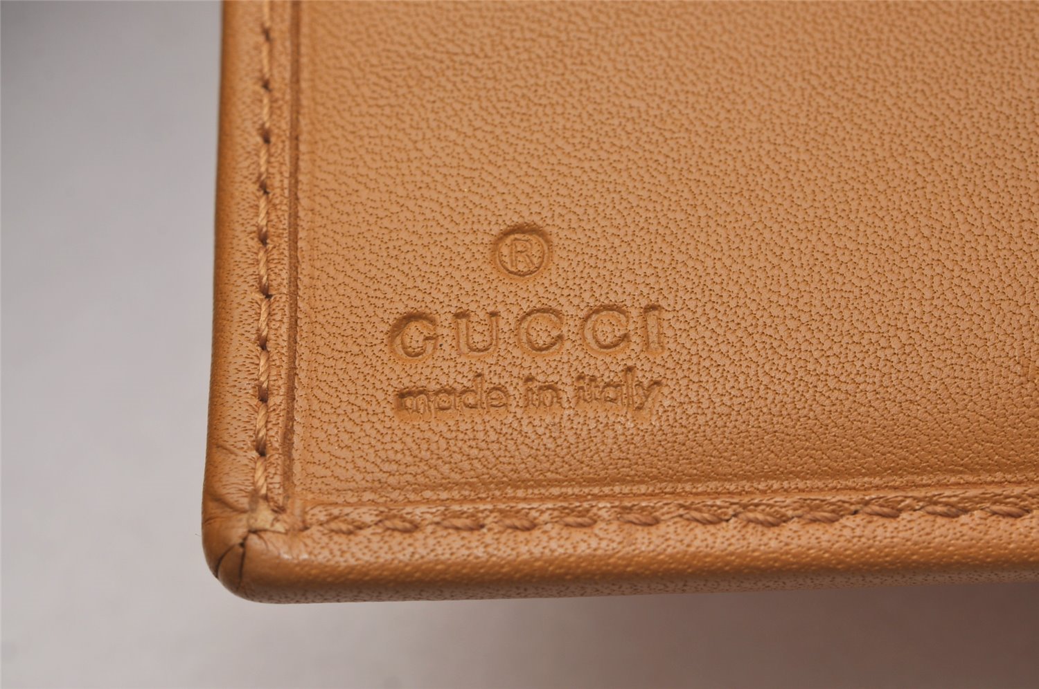 Authentic GUCCI Vintage Kandinsky Bifold Wallet Purse Suede Leather Pink 0130J