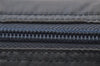 Authentic PRADA Vintage Nylon Tessuto Leather Pouch Purse Blue 0132J