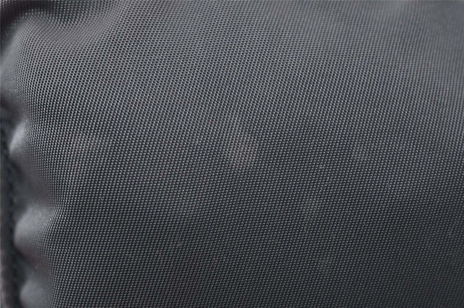 Authentic PRADA Vintage Nylon Tessuto Leather Pouch Purse Blue 0132J