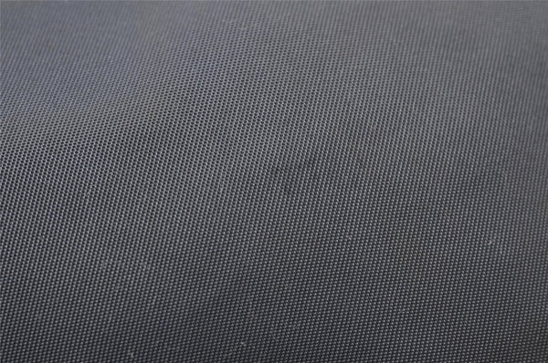 Authentic PRADA Vintage Nylon Tessuto Leather Pouch Purse Blue 0132J