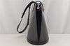 Authentic Louis Vuitton Epi Cluny Shoulder Bag Purse Black M52252 LV 0132K