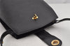 Authentic Louis Vuitton Epi Cluny Shoulder Bag Purse Black M52252 LV 0132K