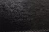 Authentic Louis Vuitton Epi Cluny Shoulder Bag Purse Black M52252 LV 0132K