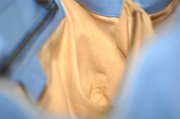 Authentic GUCCI GG Marmont 2Way Shoulder Hand Bag Leather 448054 Blue 0133K