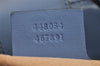 Authentic GUCCI GG Marmont 2Way Shoulder Hand Bag Leather 448054 Blue 0133K