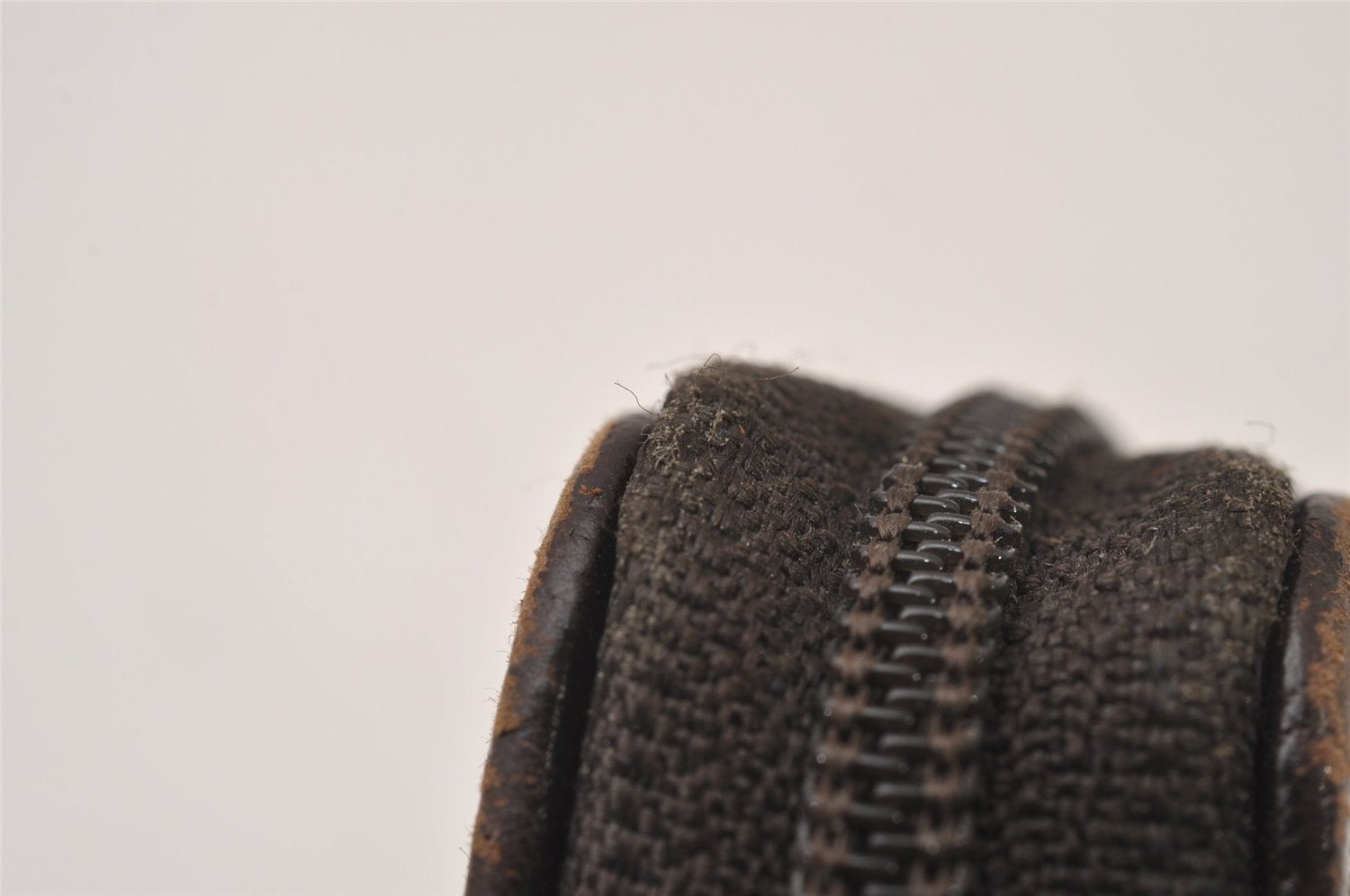 Authentic GUCCI Vintage Coin Case Purse GG Canvas Leather 115255 Brown 0134J