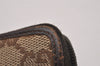 Authentic GUCCI Vintage Coin Case Purse GG Canvas Leather 115255 Brown 0134J