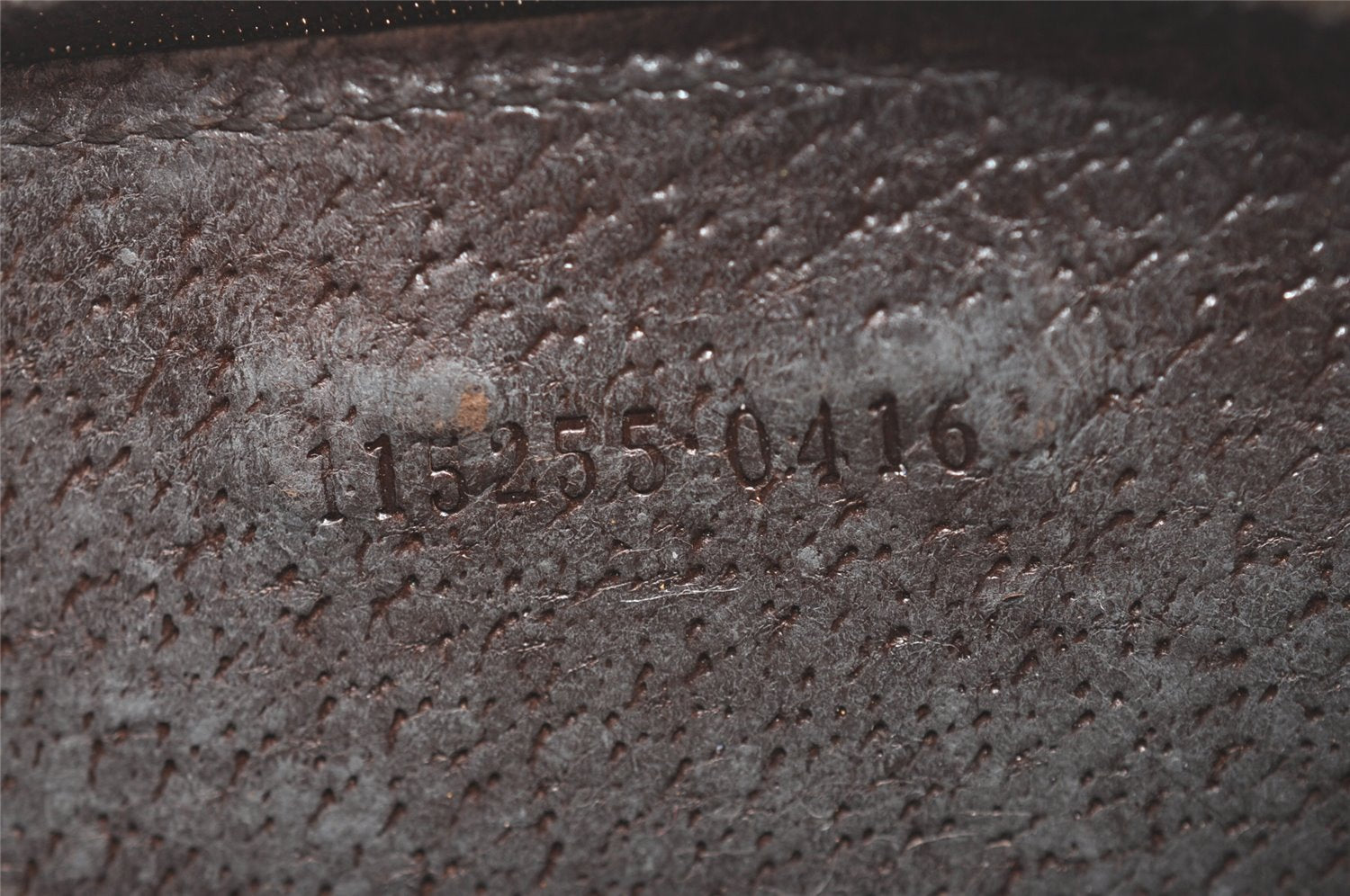 Authentic GUCCI Vintage Coin Case Purse GG Canvas Leather 115255 Brown 0134J