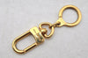 Authentic Louis Vuitton Charm Key Chain Anokre Gold M62698 LV 0136J