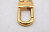 Authentic Louis Vuitton Charm Key Chain Anokre Gold M62698 LV 0136J