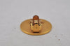 Authentic HERMES Clip-On Earrings Serie BIJOUTERIE FANTAISIE Gold 0139J