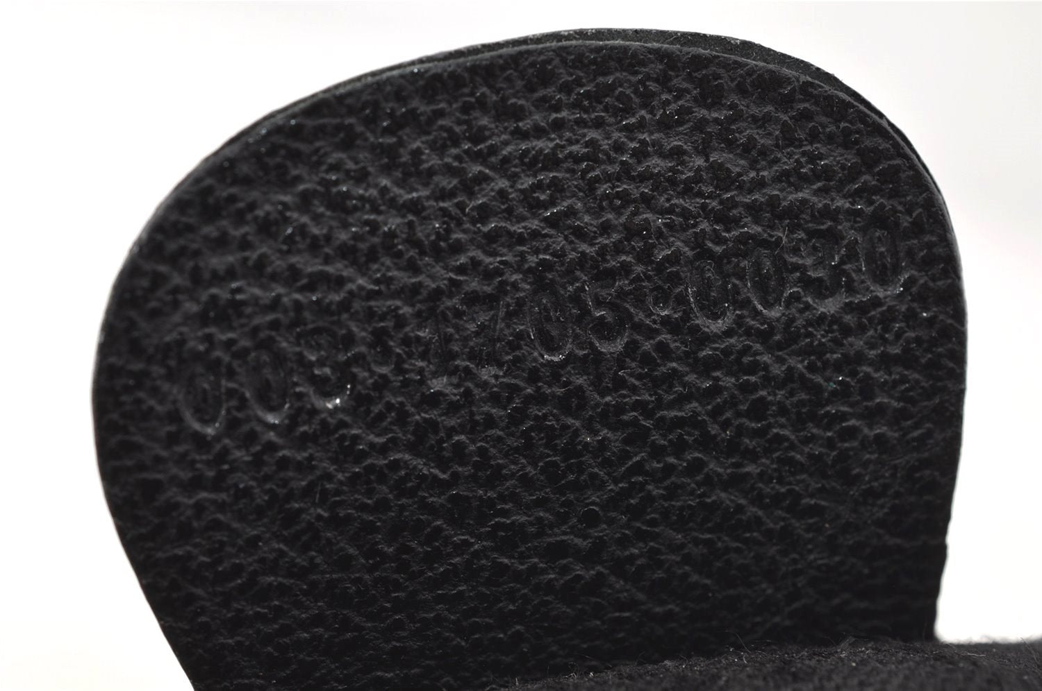 Authentic GUCCI Vintage Bamboo Backpack Purse Suede Leather Black 0139K