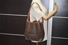 Authentic Louis Vuitton Monogram Petit Noe M42226 Shoulder Drawstring Bag 0141K